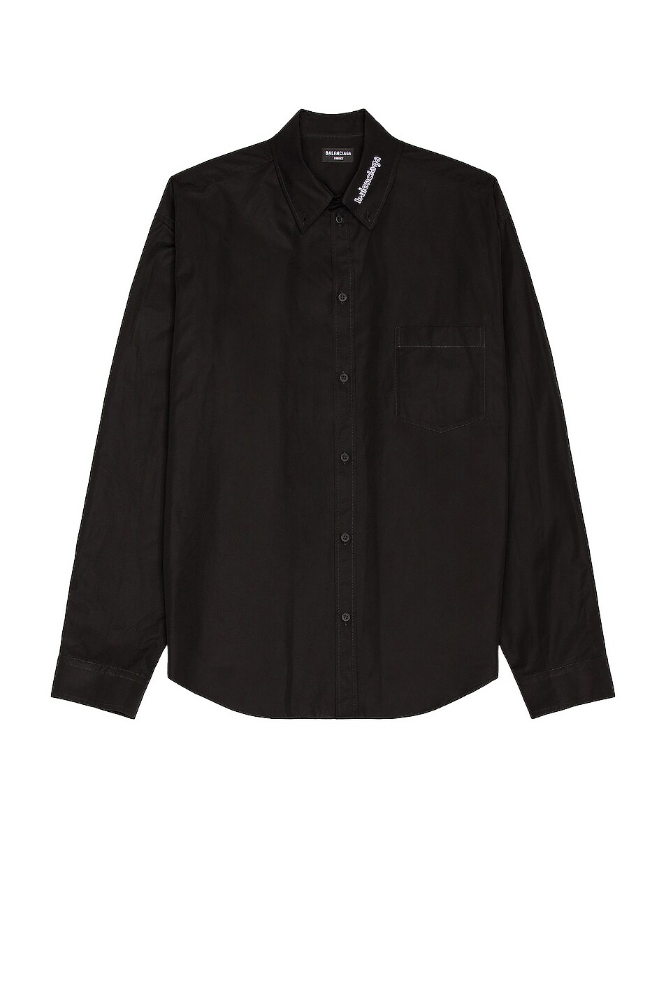 Image 1 of Balenciaga L/S Large Fit Shirt in Black