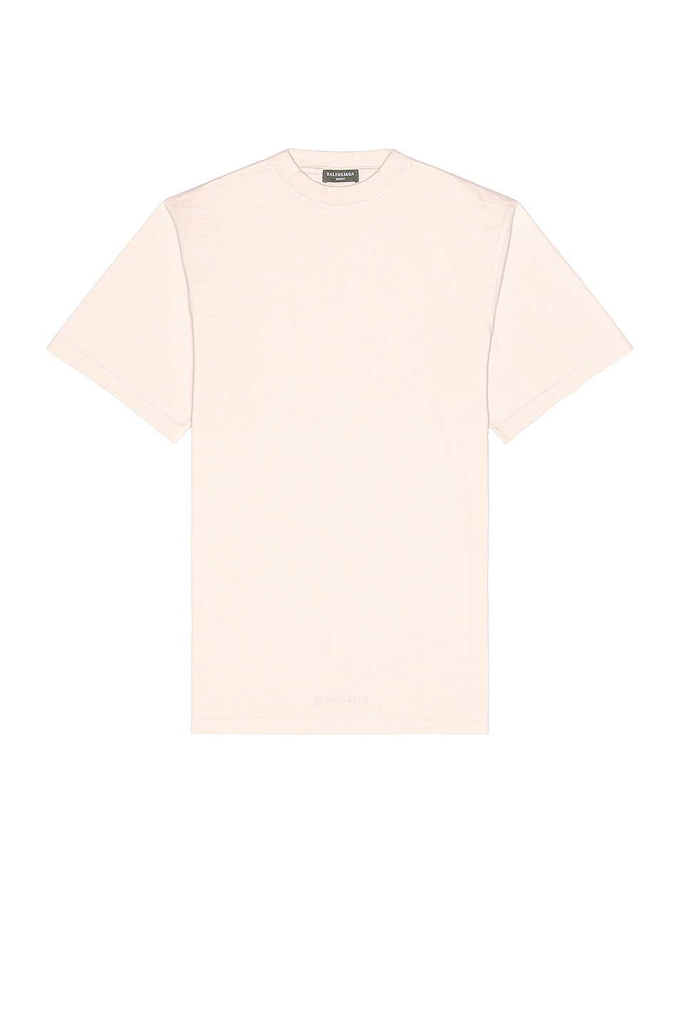 Image 1 of Balenciaga Back Hem Long Boxy T-Shirt in Chalky White