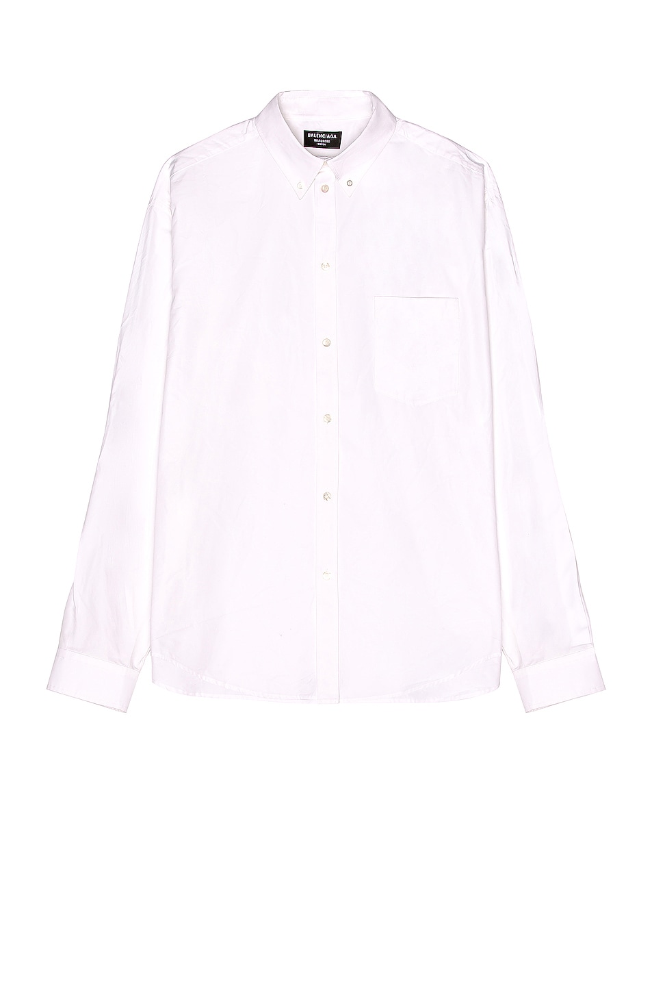 Image 1 of Balenciaga Large Fit Shirt in White