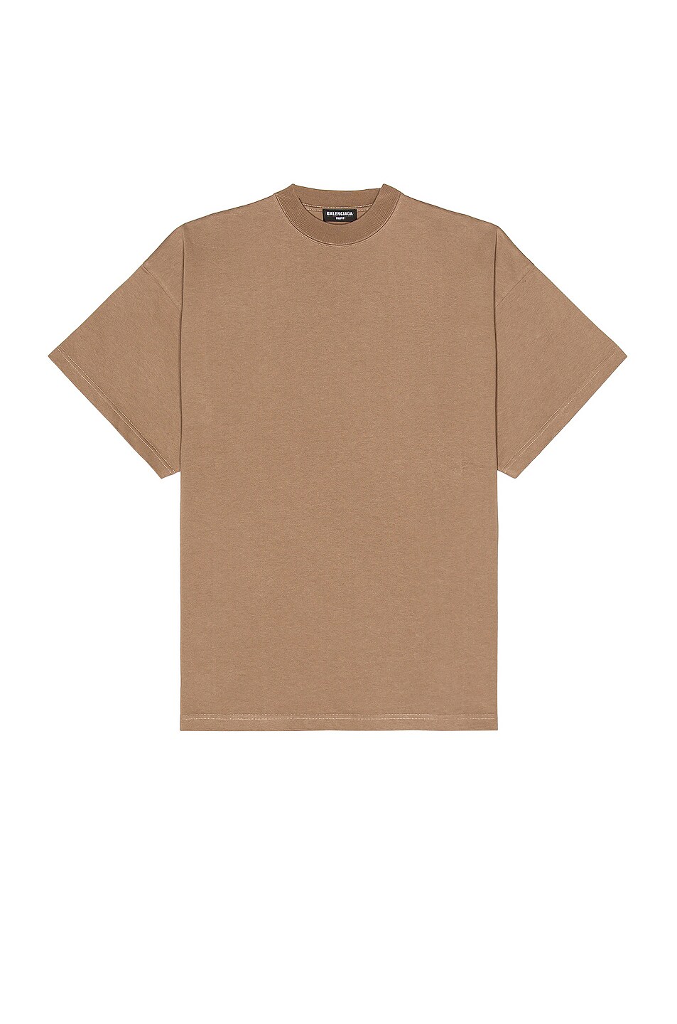 Image 1 of Balenciaga Oversized T-Shirt in Taupe