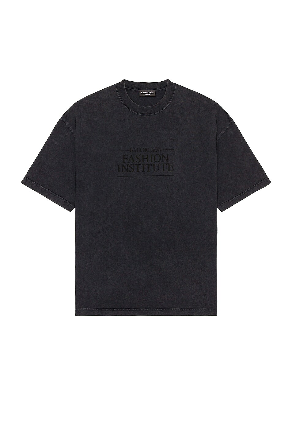 Image 1 of Balenciaga Medium Fit T-Shirt in Washed Black