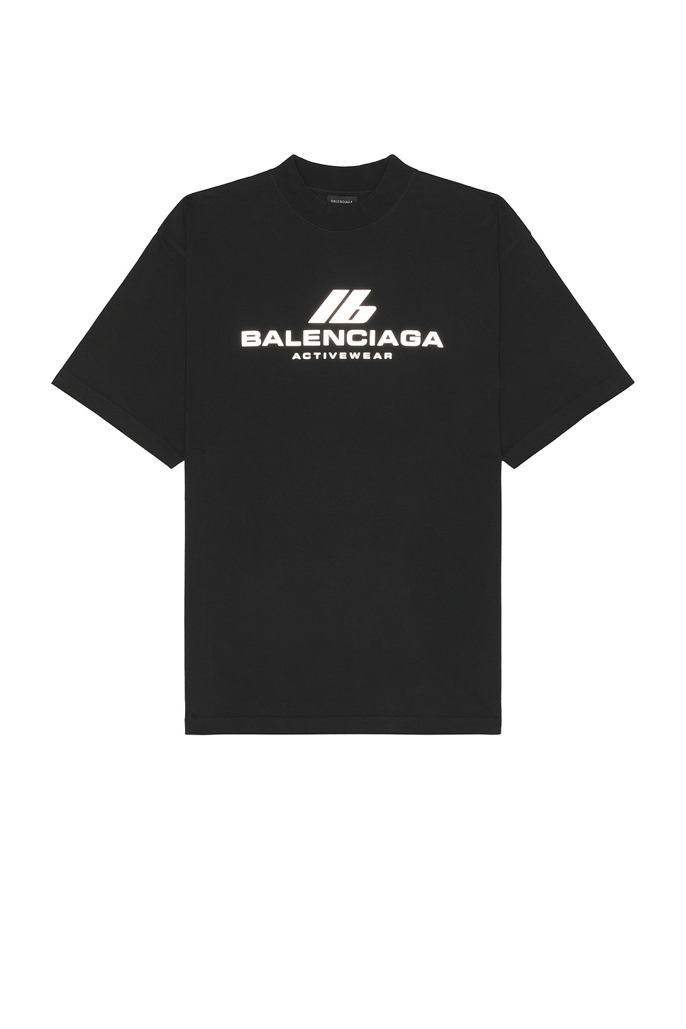 Image 1 of Balenciaga Medium Fit T-Shirt in Faded Black