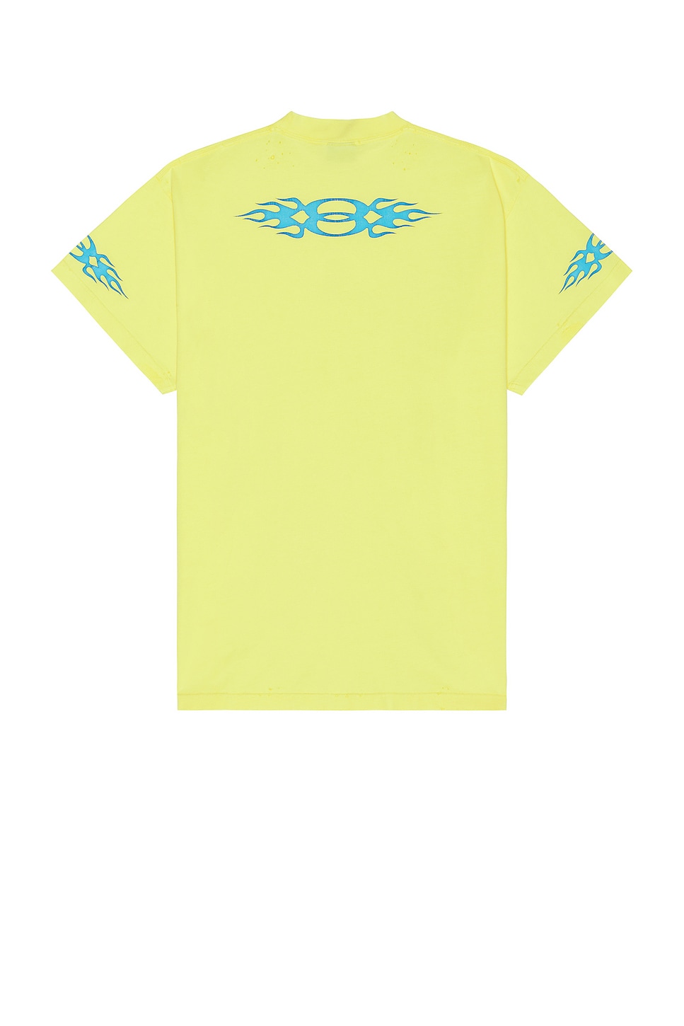 Shop Balenciaga Oversized T-shirt In Faded Yellow