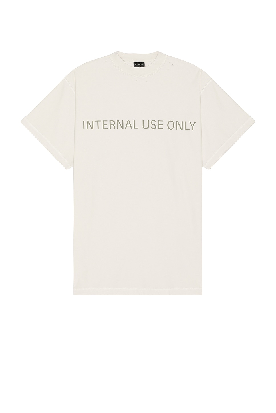 Image 1 of Balenciaga Inside Out T-Shirt in Off White