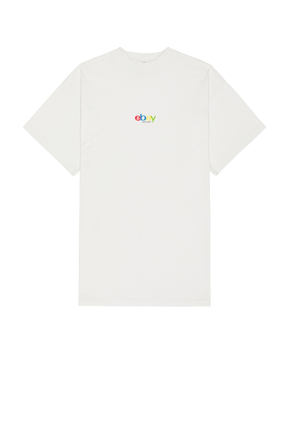 Image 1 of Balenciaga x eBay Oversized T-Shirt in Dirty White