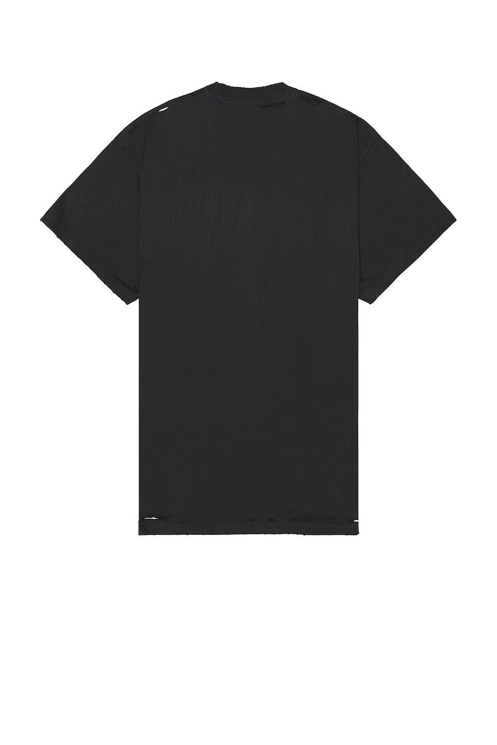 Shop Balenciaga Oversized T-shirt In Washed Black