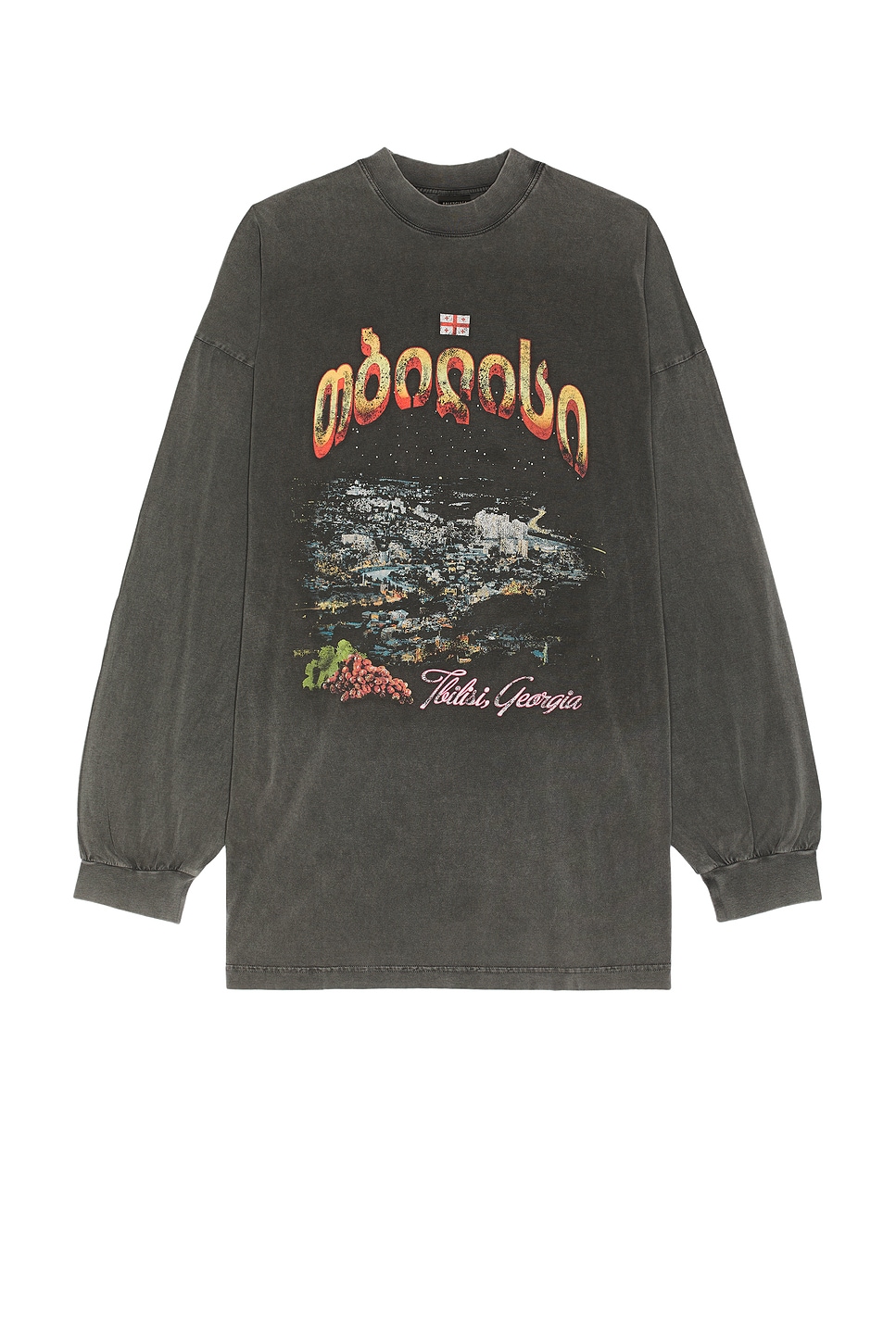 BALENCIAGA LONG SLEEVE LARGE T-SHIRT