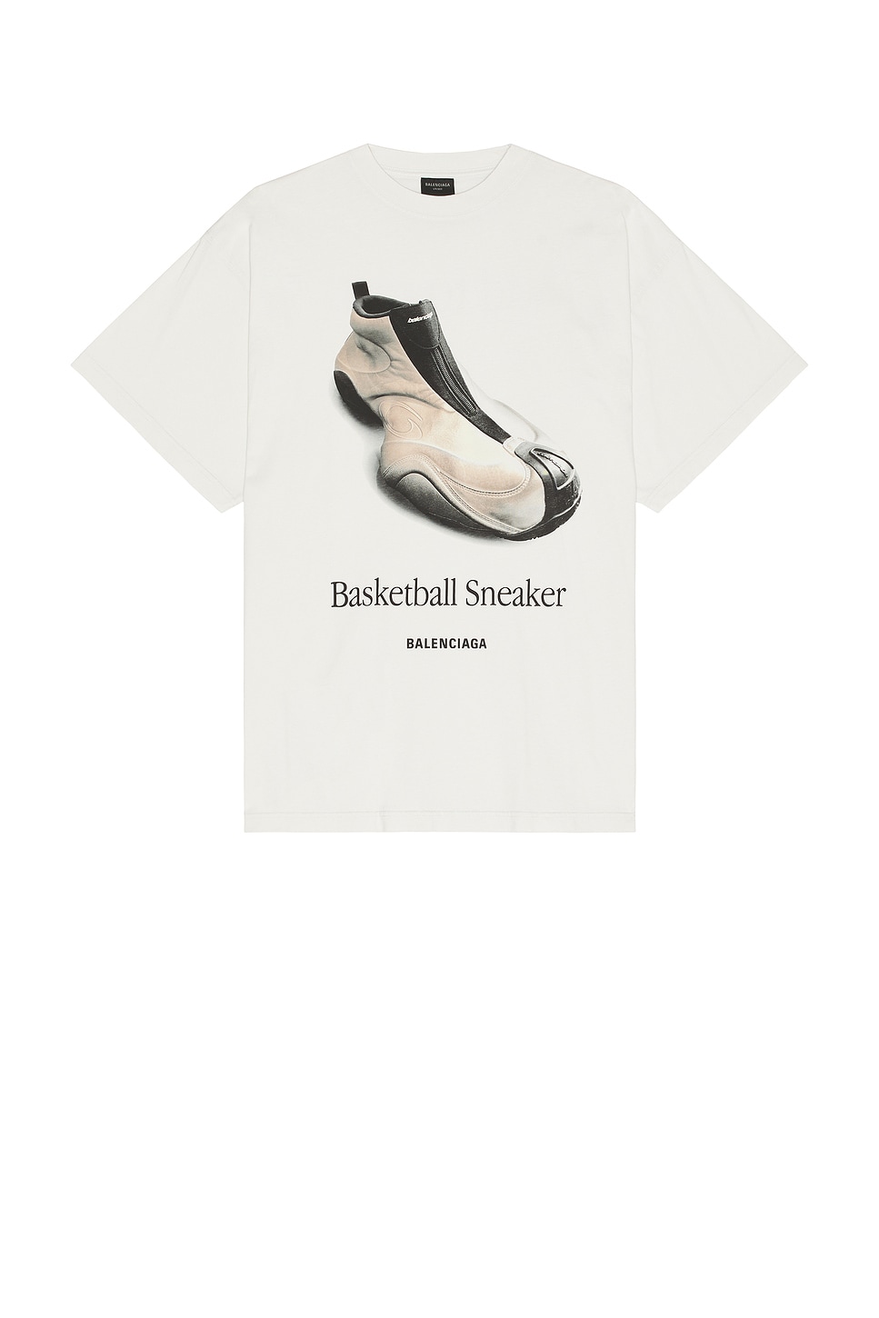 Image 1 of Balenciaga Oversized T-Shirt in Dirty White