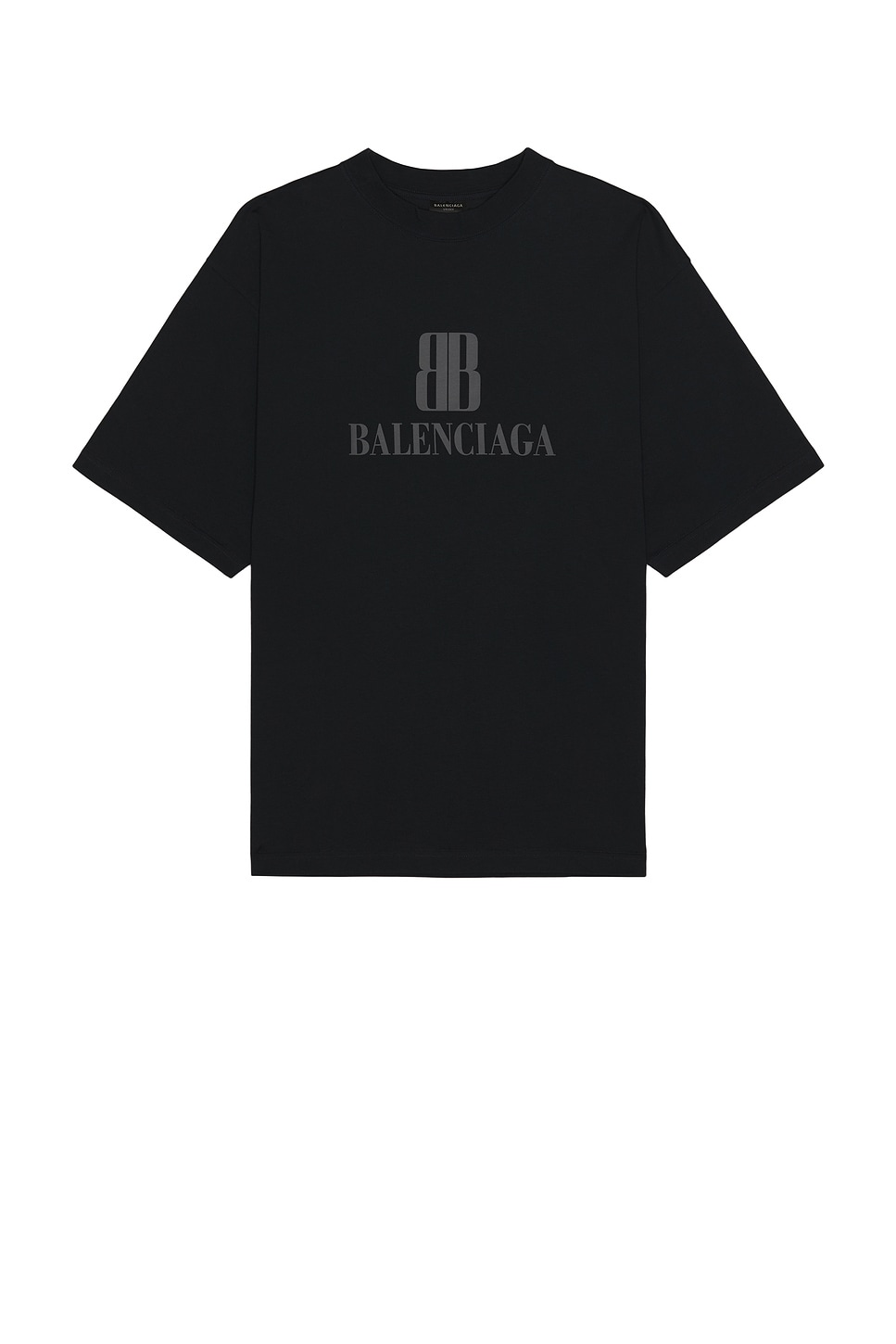 B Logo Tee in Black