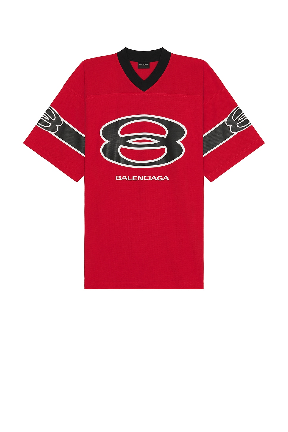Image 1 of Balenciaga Football Top in Red