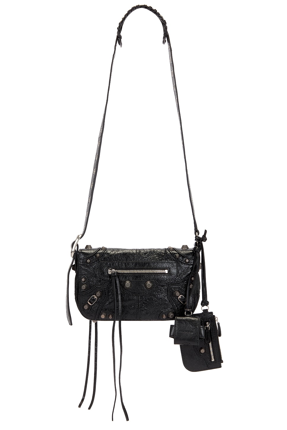 Le Cagole Messenger Bag in Black