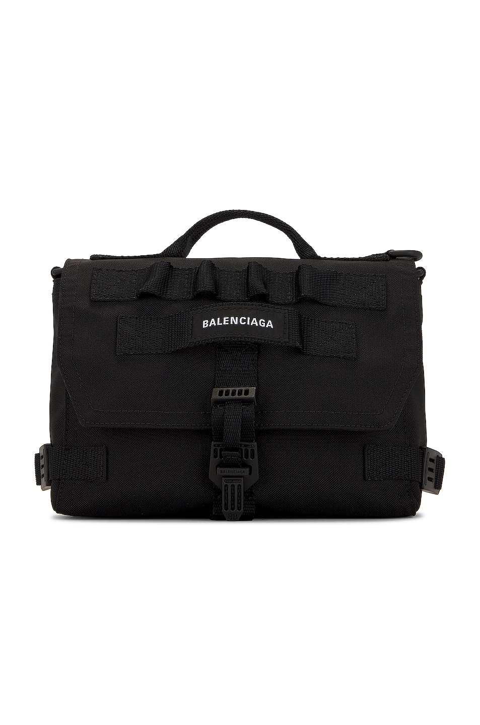 Army Messenger Bag in Black