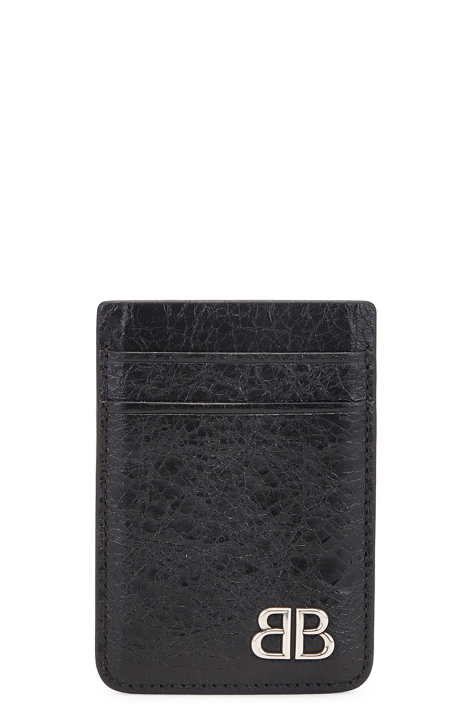 Monaco Phone Magnet Card Holder in Black