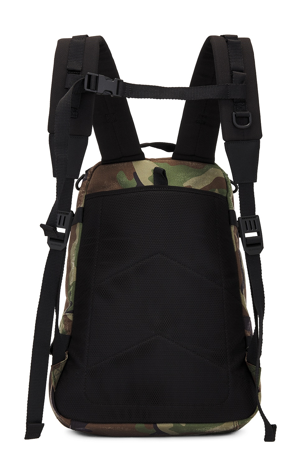 Shop Balenciaga Army Space Backpack S In Dark Camo