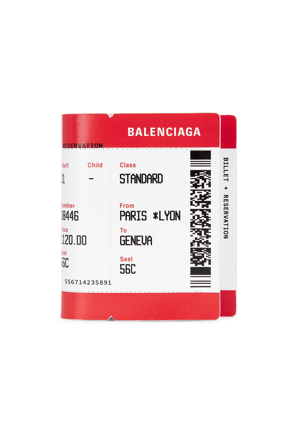 Balenciaga Boarding Pass Wallet