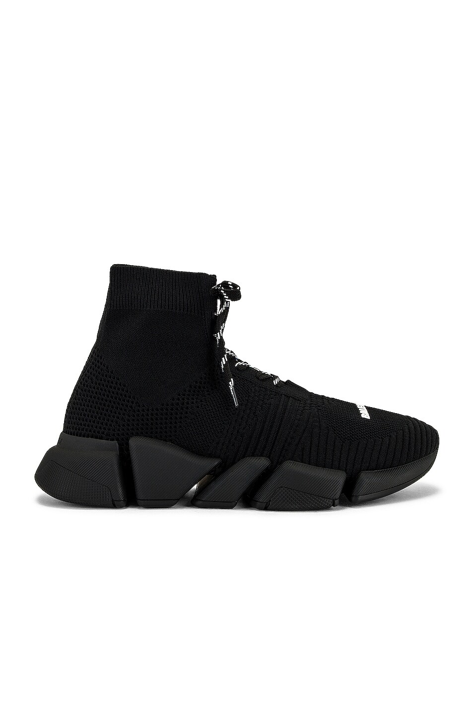 Image 1 of Balenciaga Speed 2.0 Lace Up Sneaker in Black