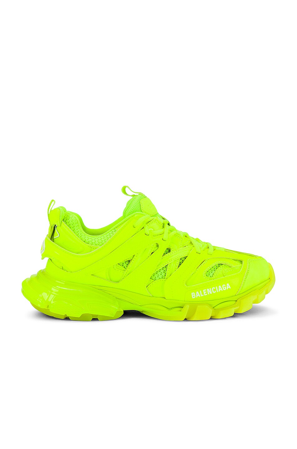 Image 1 of Balenciaga Track Clear Sole Sneaker in Fluo Yellow