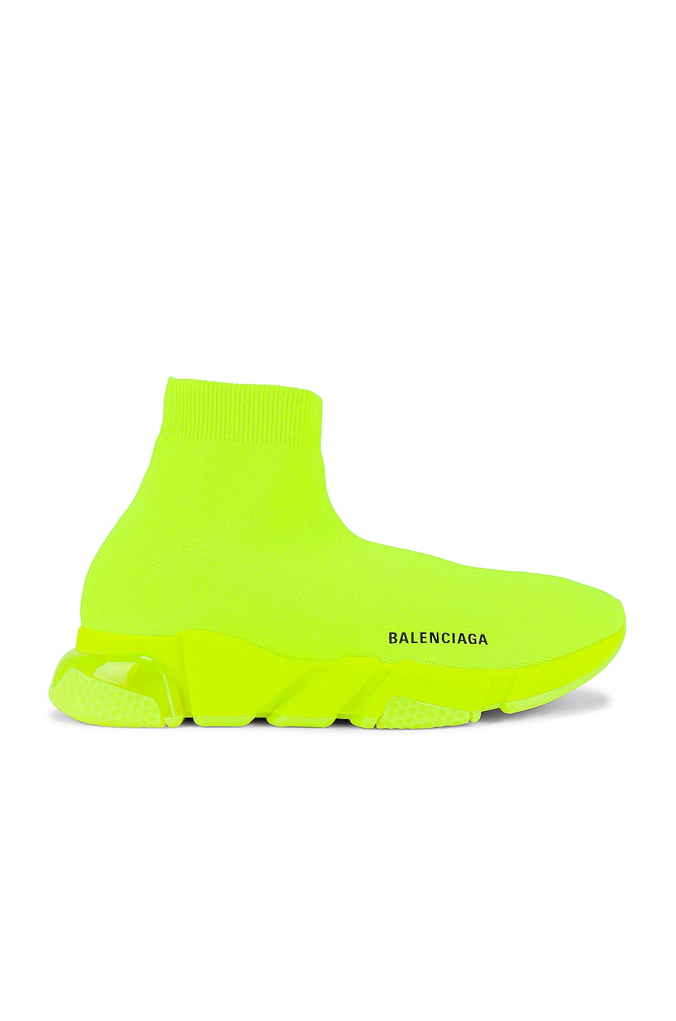 Image 1 of Balenciaga Speed Light Clear Sole in Fluo Yellow