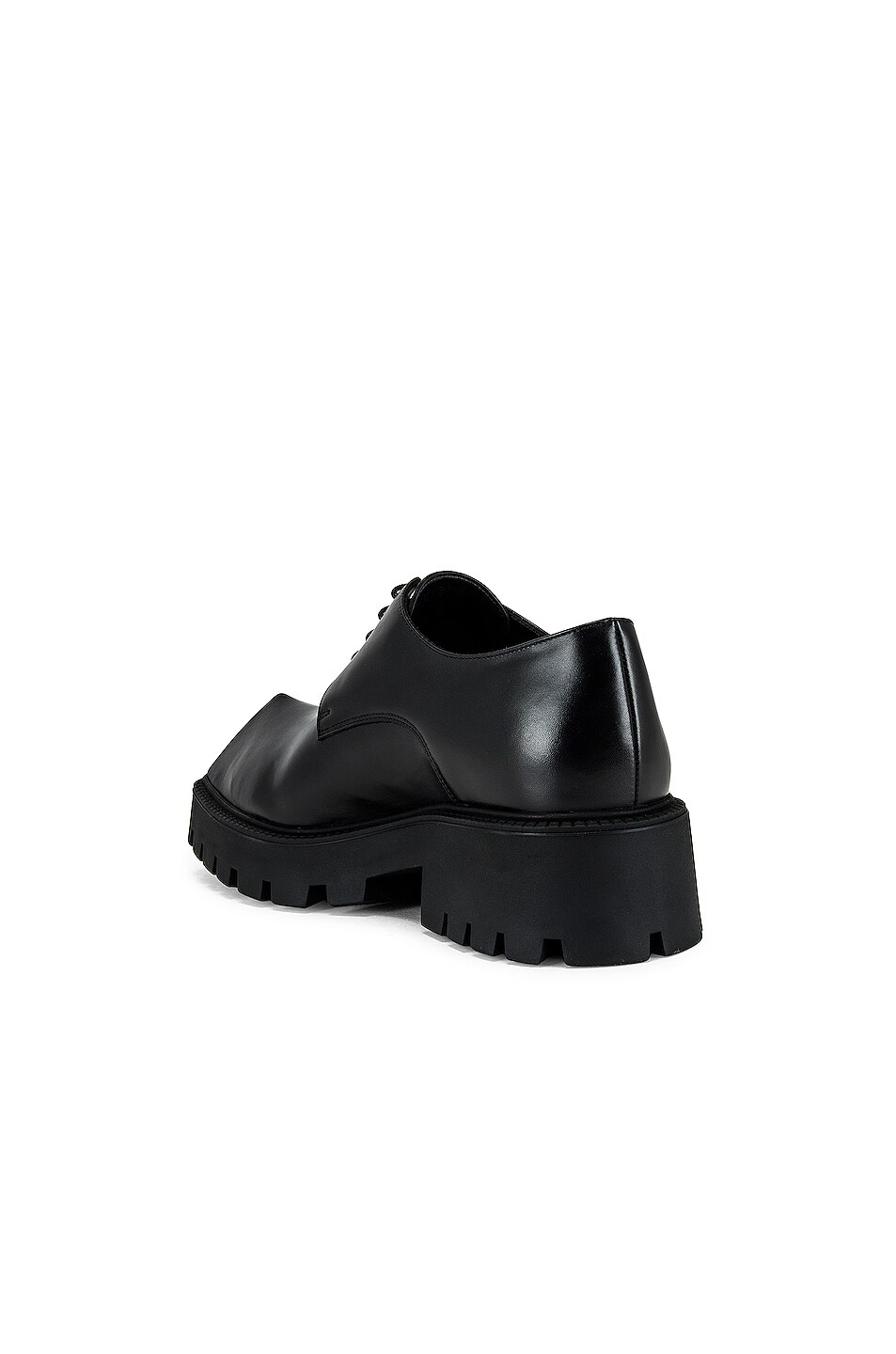 Balenciaga Rhino Rubber Derby in Black | FWRD