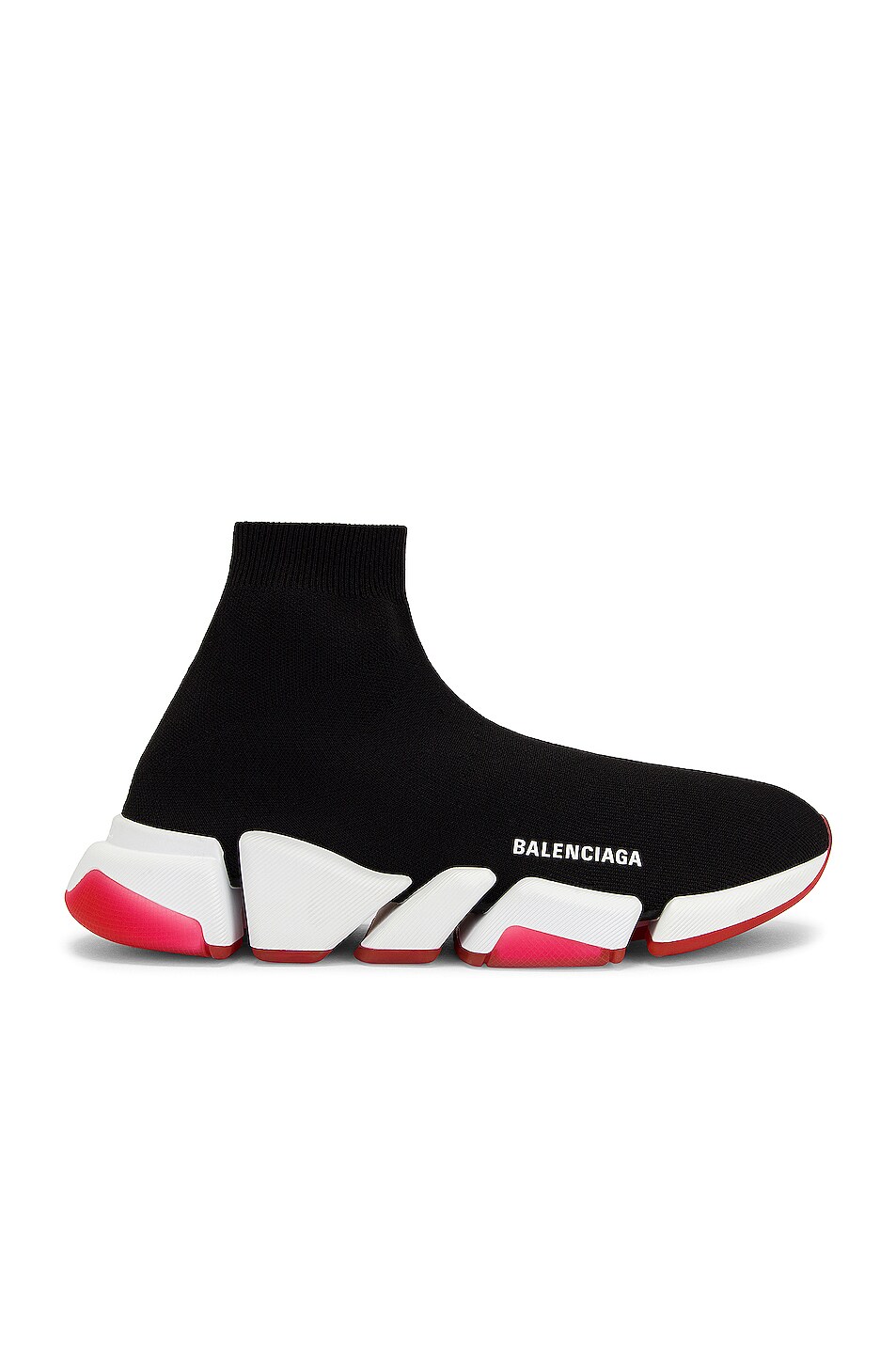 Image 1 of Balenciaga Speed 2.0 LT in Black, White & Red