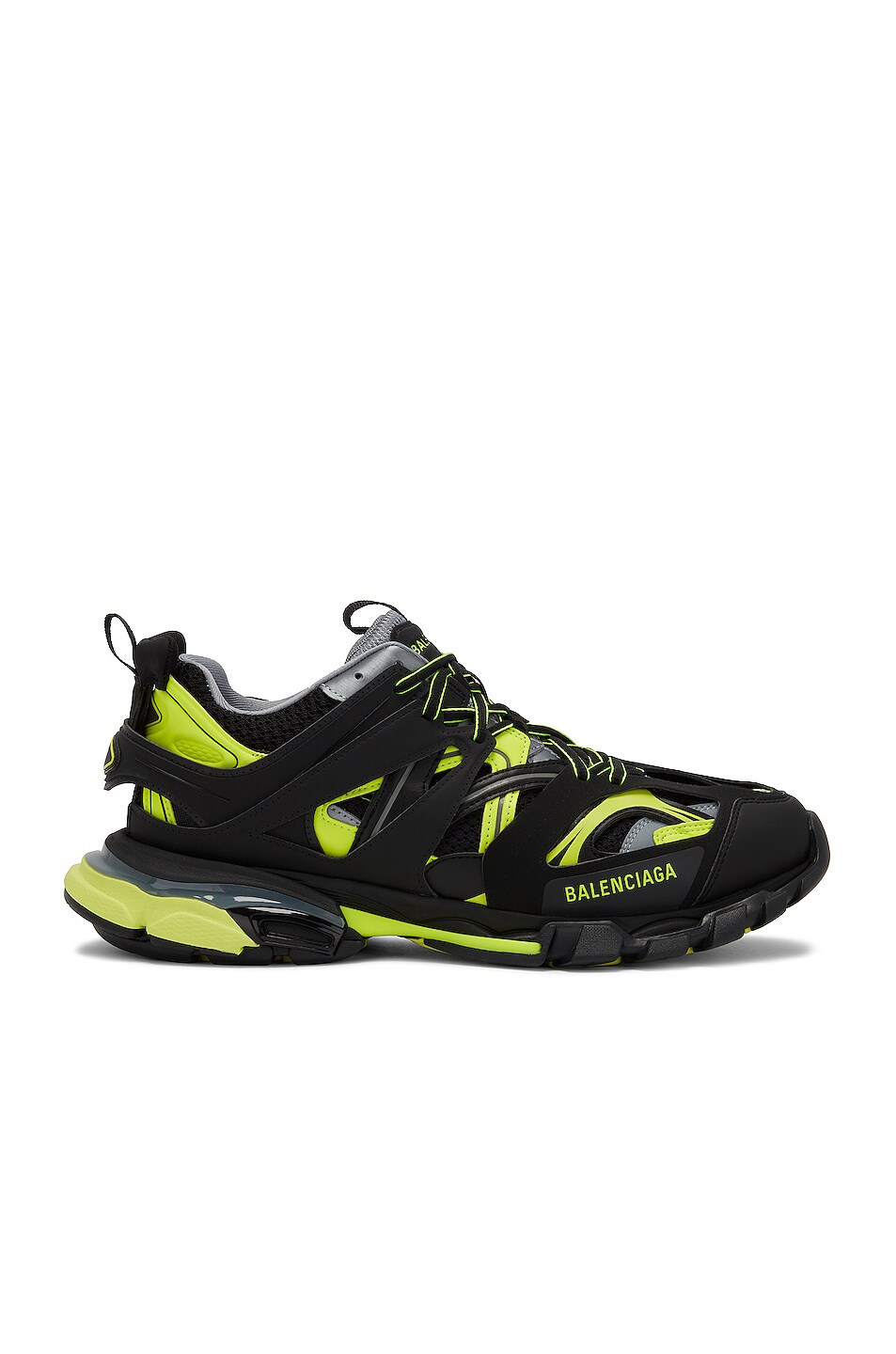 Image 1 of Balenciaga Track Sneaker in Fluo Yellow & Black