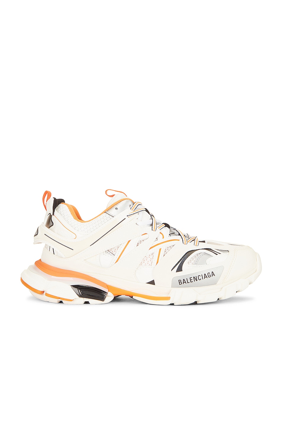 Image 1 of Balenciaga Track Sneaker in White & Orange