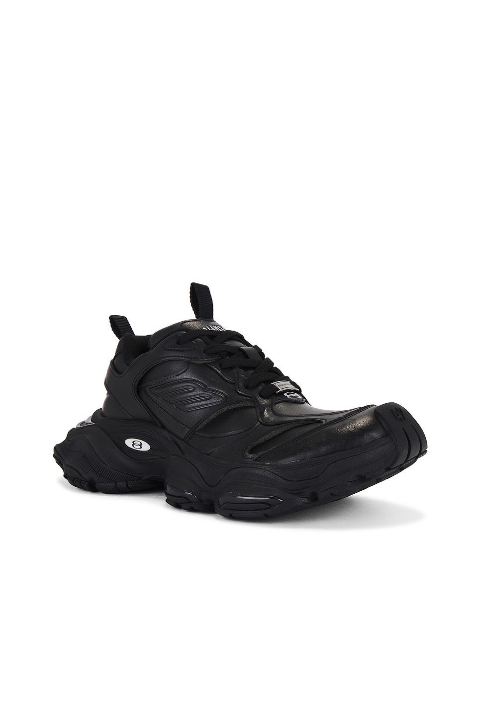 Shop Balenciaga Cargo Sneakers In Black