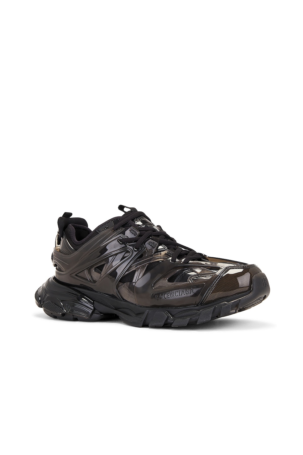 Shop Balenciaga Track Jelly Sneakers In Black