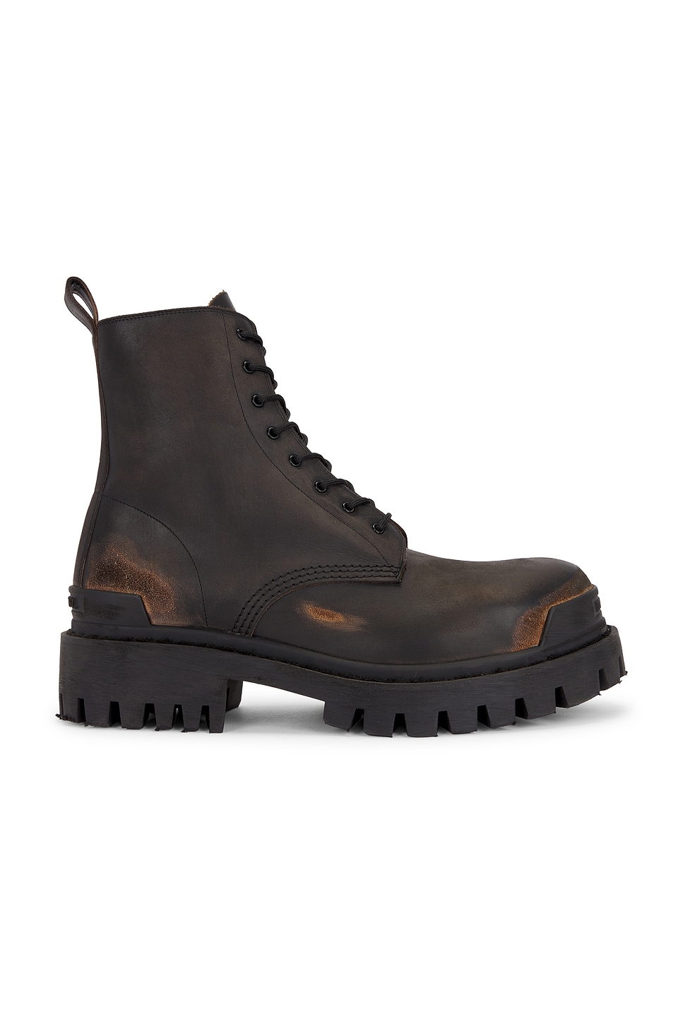 Image 1 of Balenciaga Strike Bootie L20 in Black & Brown