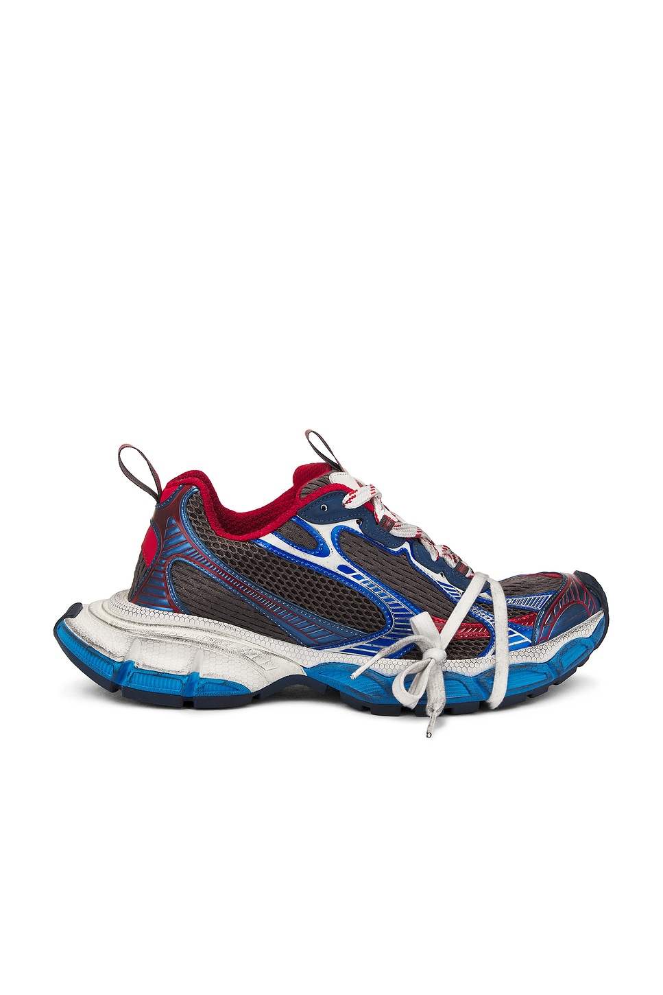 Image 1 of Balenciaga 3xl Sneaker in Grey, Blue, Red, & White