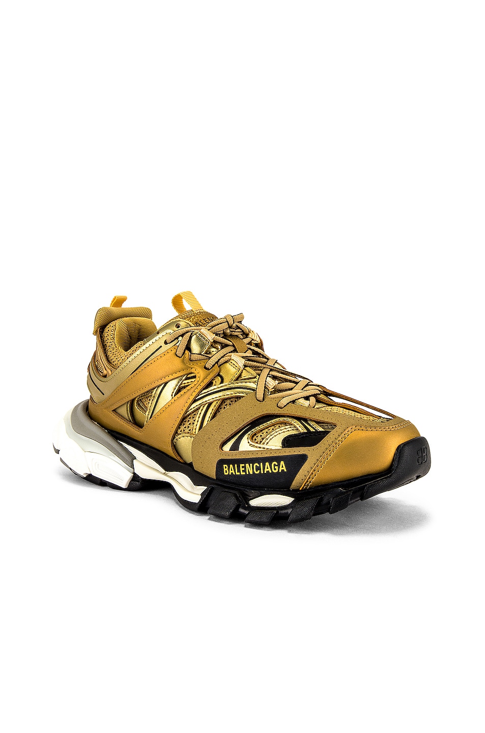 Image 1 of Balenciaga Track Sneaker in Gold