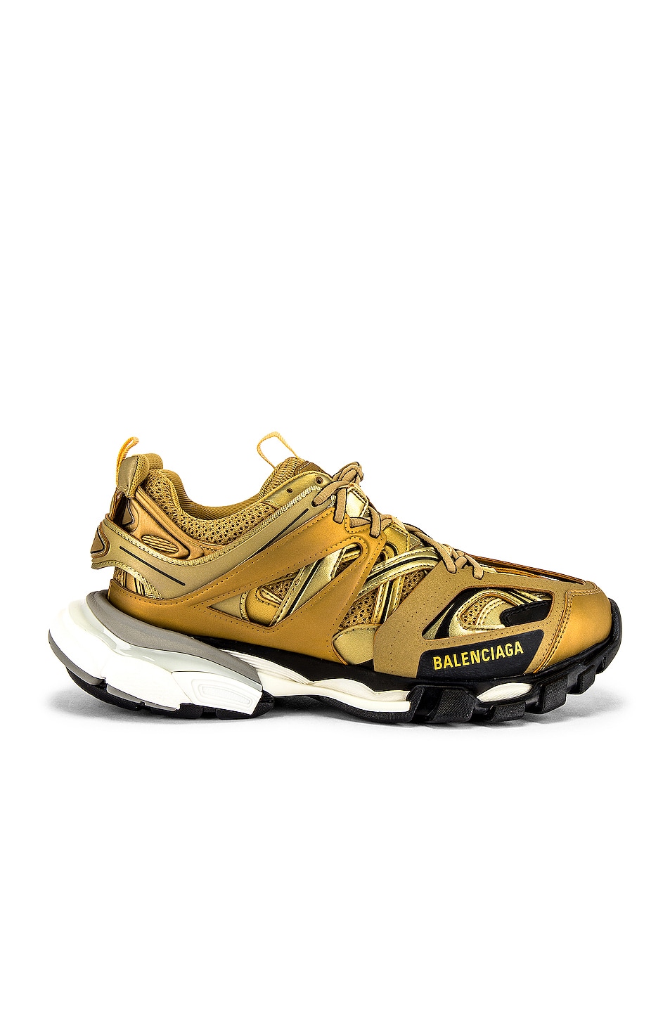 balenciaga trainers gold