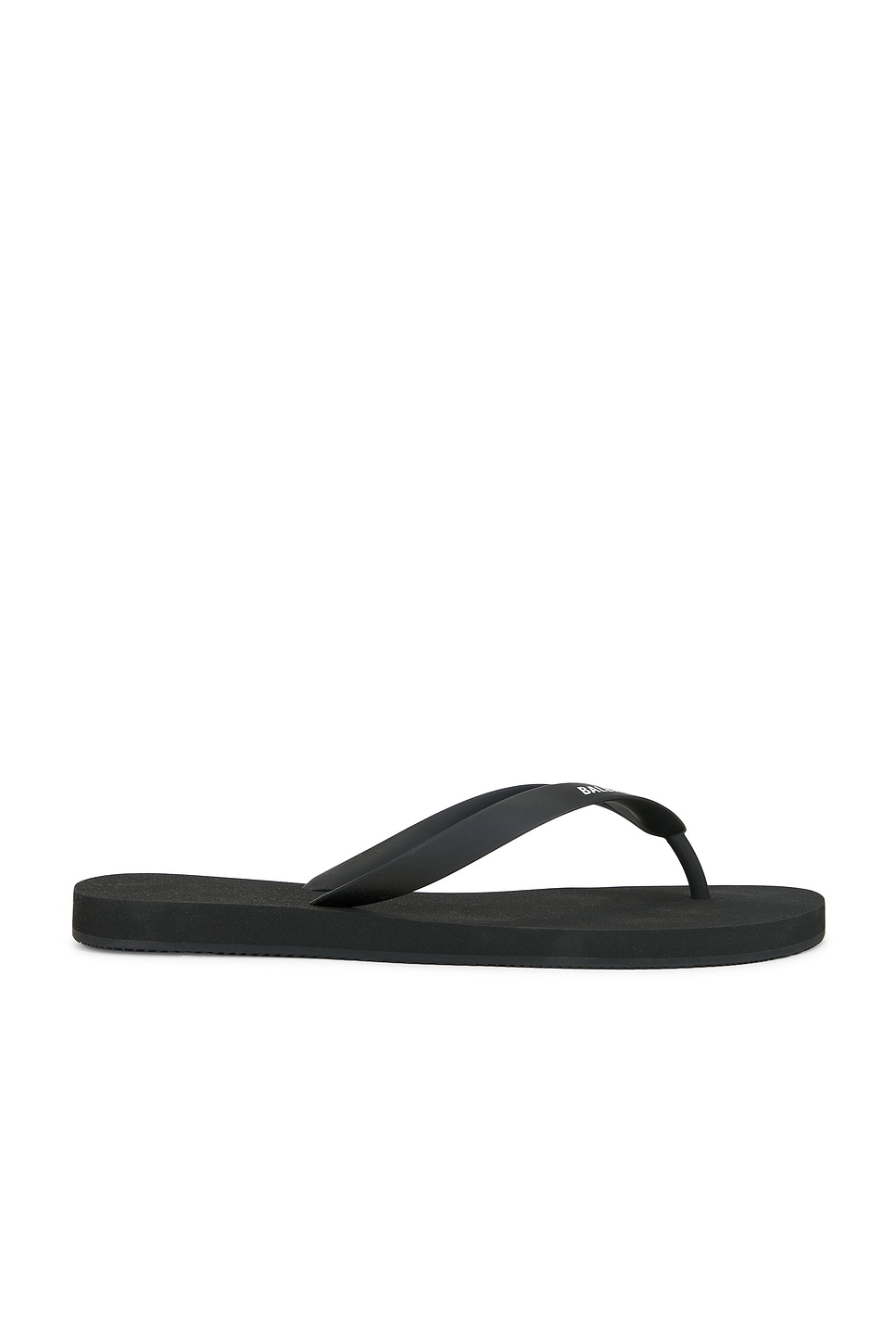 Logo Thong Sandal in Black