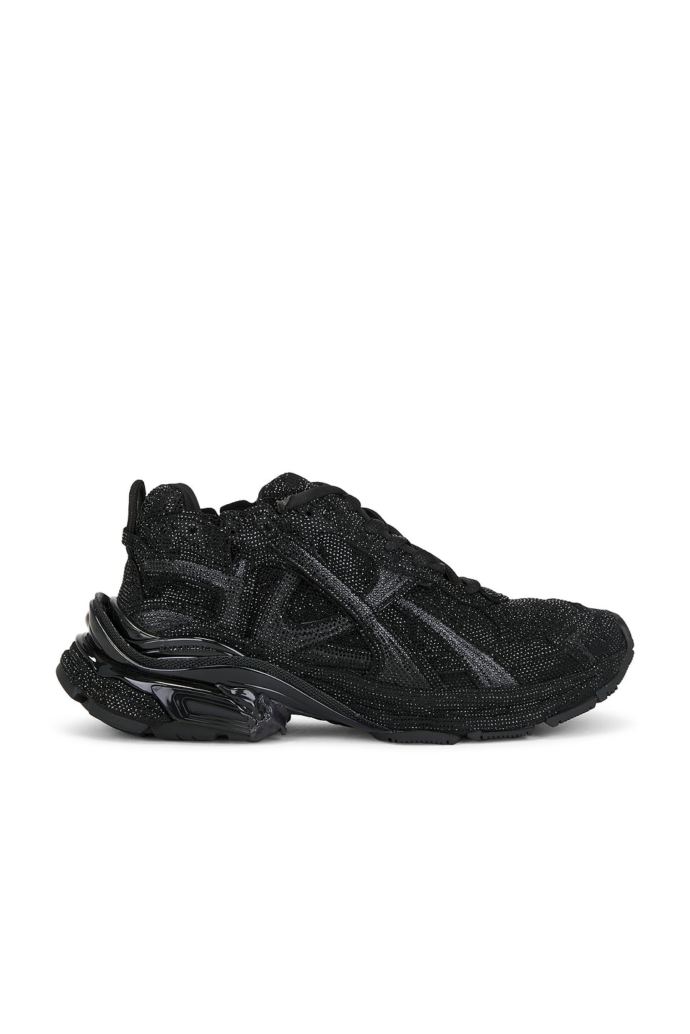 Runner Sneaker in Black