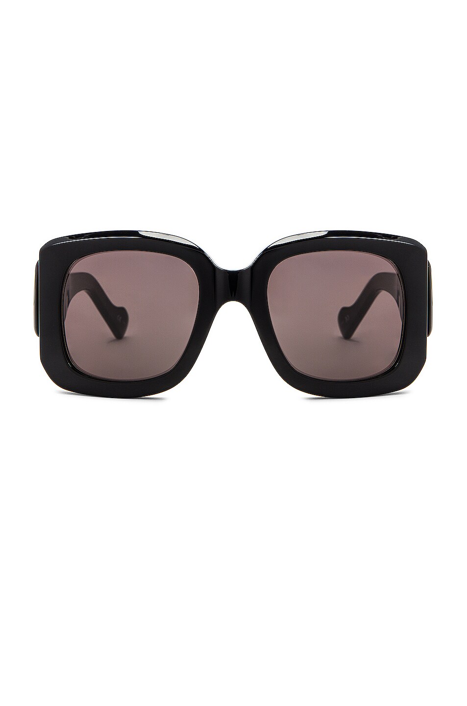 Image 1 of Balenciaga Square Sunglasses in Black