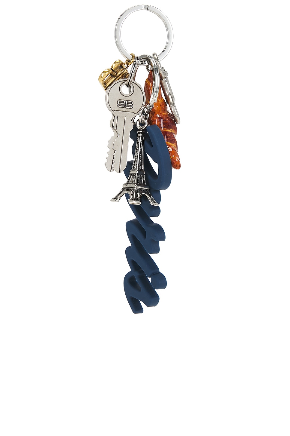 Tourist Paris Keyring in Blue
