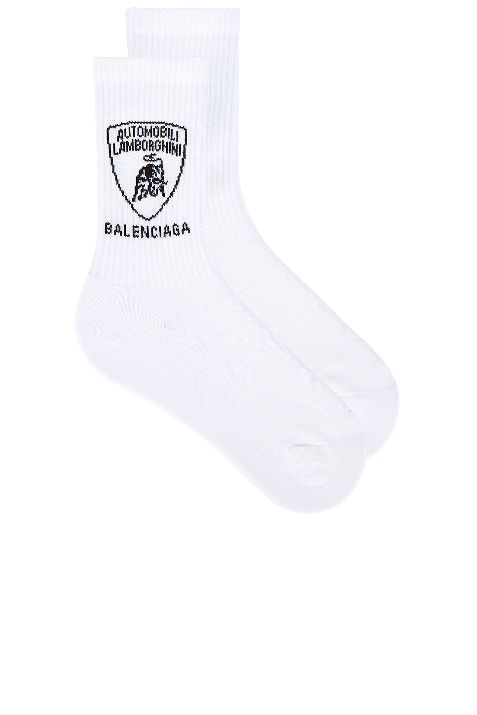Lamborghini Socks in White