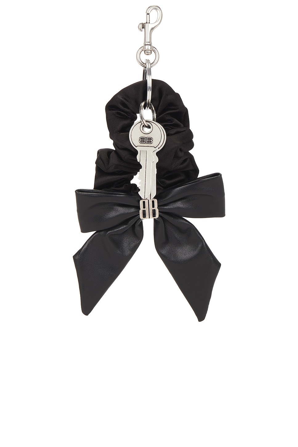 Scrunchie Keyring in Black