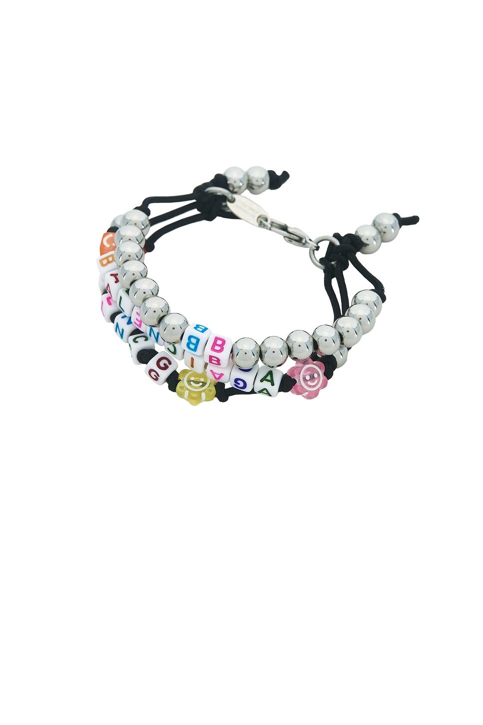 Balenciaga Keyring Bracelet In Animal Print
