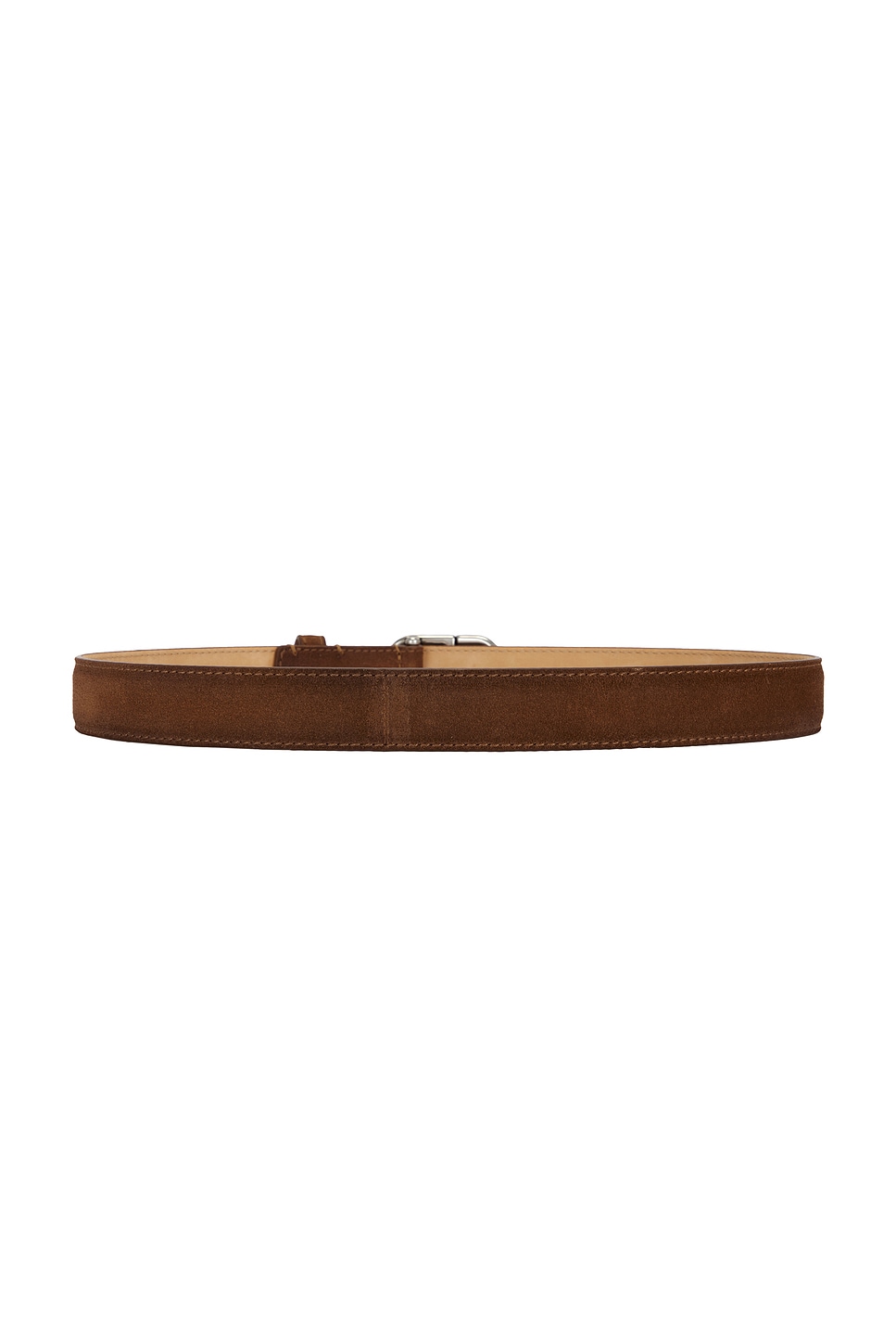 Balenciaga Bb Thin 25 Belt In Brown