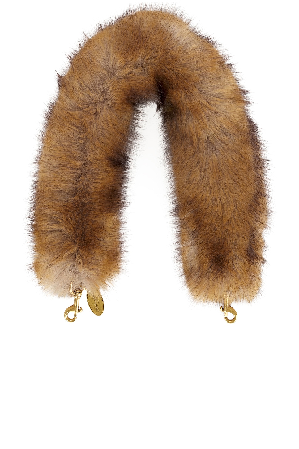 Balenciaga Faux Fur Bag Strap