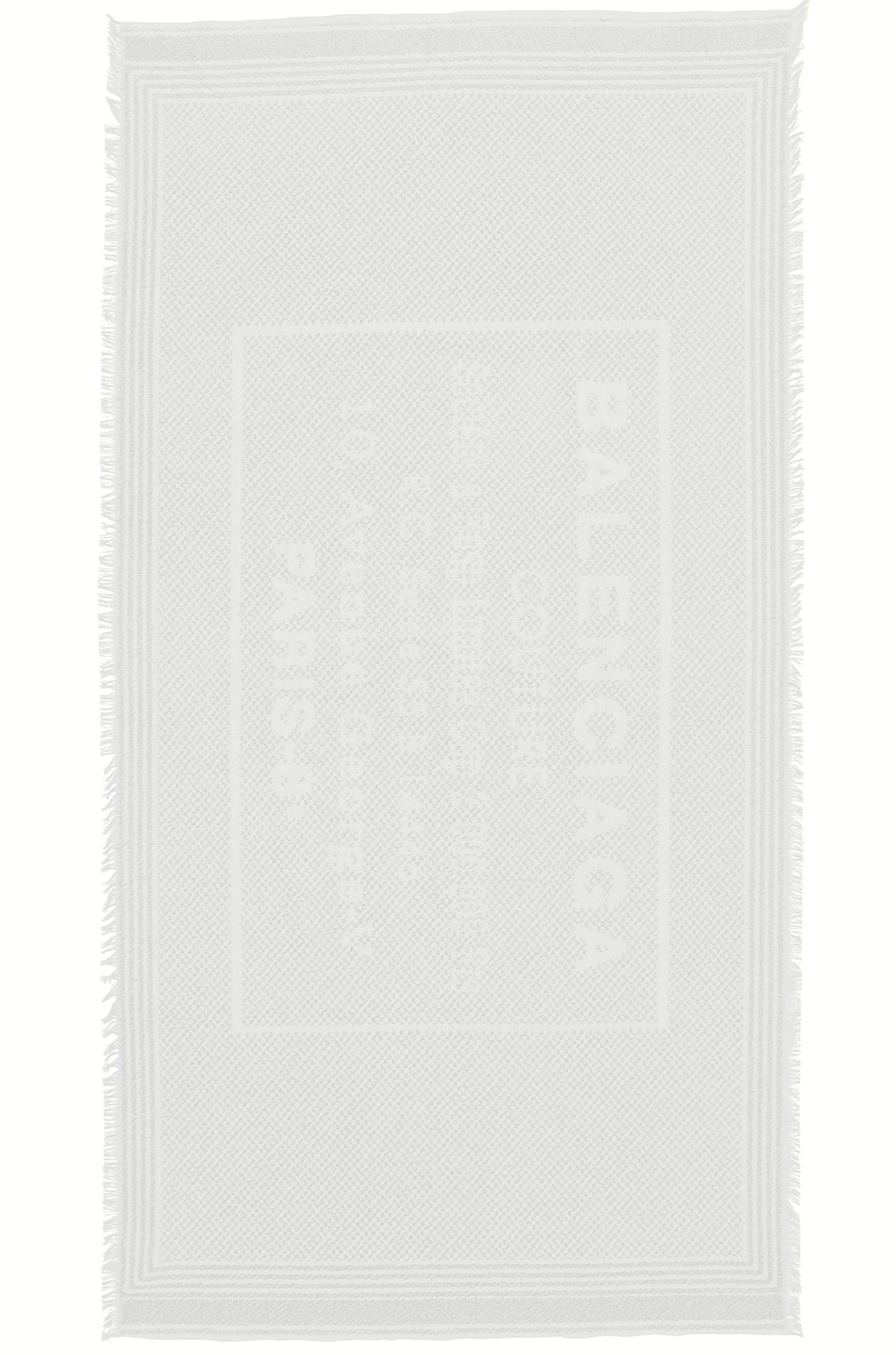 Image 1 of Balenciaga Stamp Terry Towel in Ivory