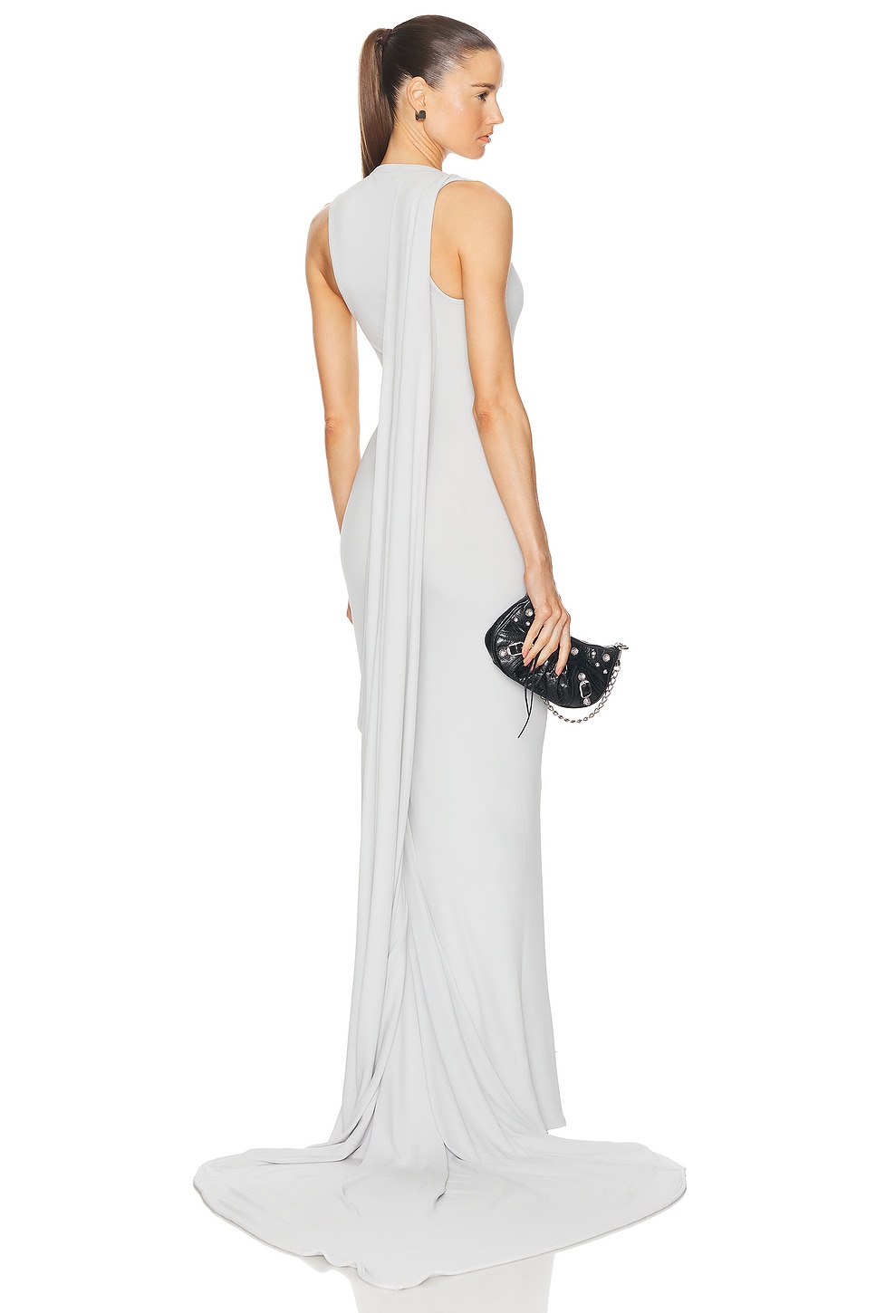 Image 1 of Balenciaga CB Tank Top Gown in Light Grey