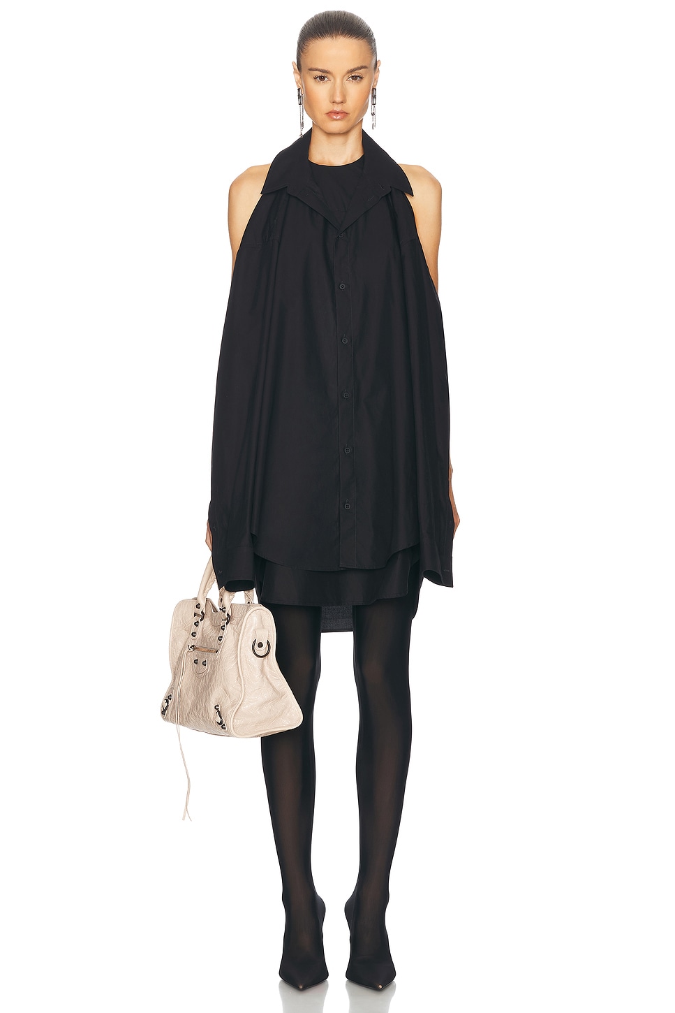 Image 1 of Balenciaga Suspended Dress in Black