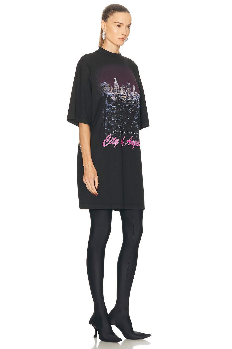 Balenciaga - City Of Angels T-Shirt Dress | Plush Balenciaga - City Of Angels T-Shirt Dress | Plush