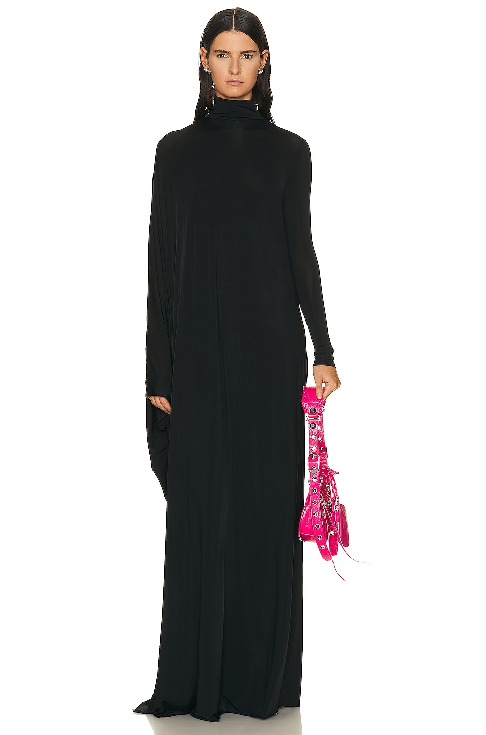 Balenciaga Black Polyamide Casual Dress main image 0