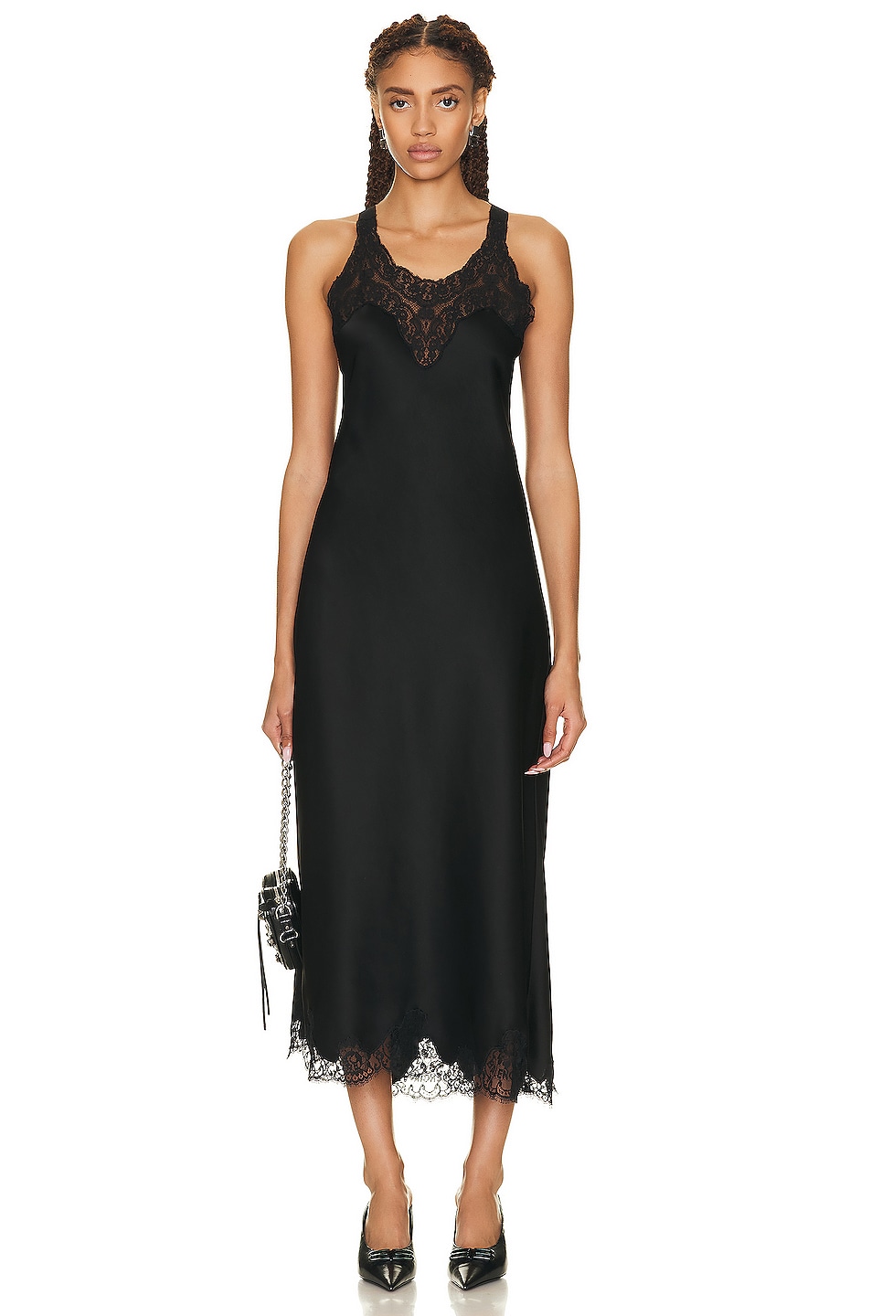 Image 1 of Balenciaga Lingerie Dress in Black