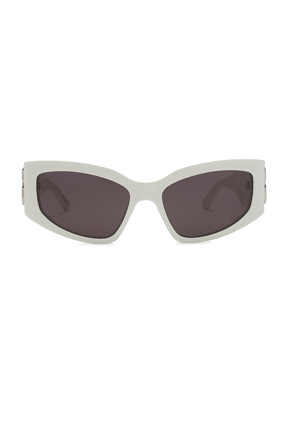 Bossy Cat Eye Sunglasses in White