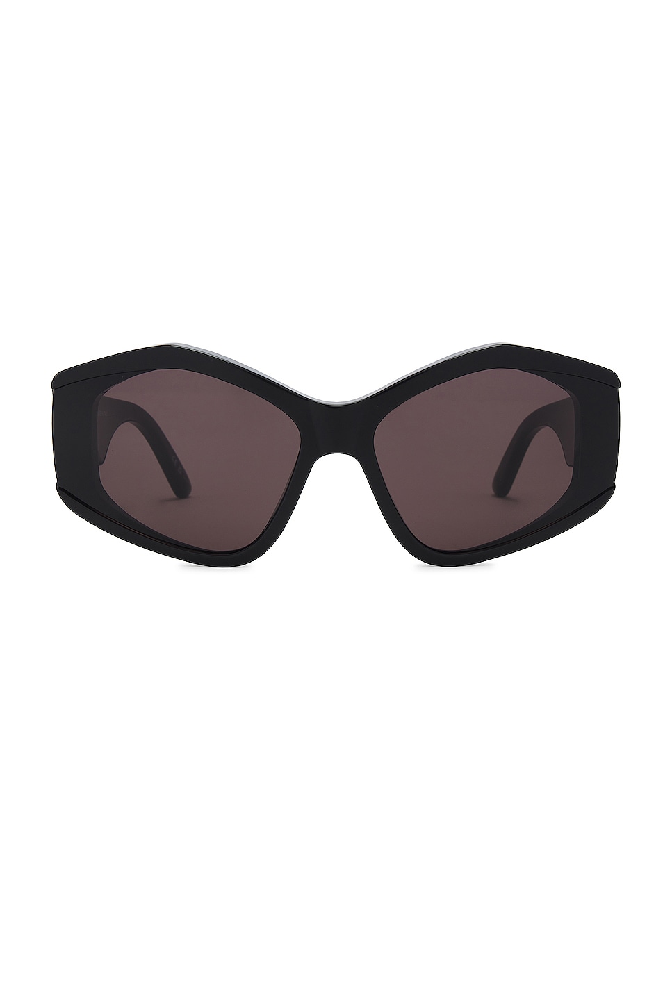 Edgy Geometrical Sunglasses in Black