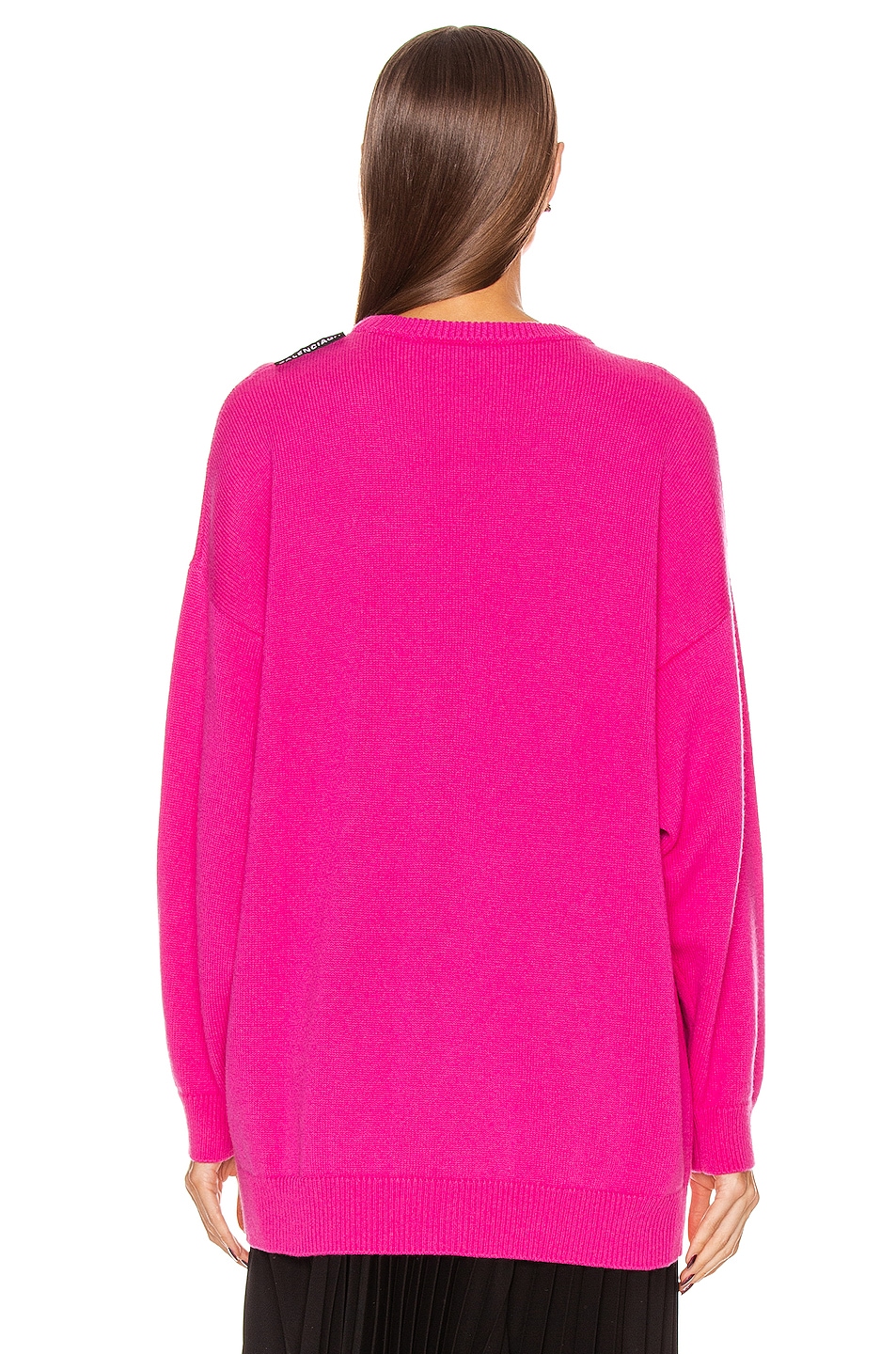 balenciaga pink sweater